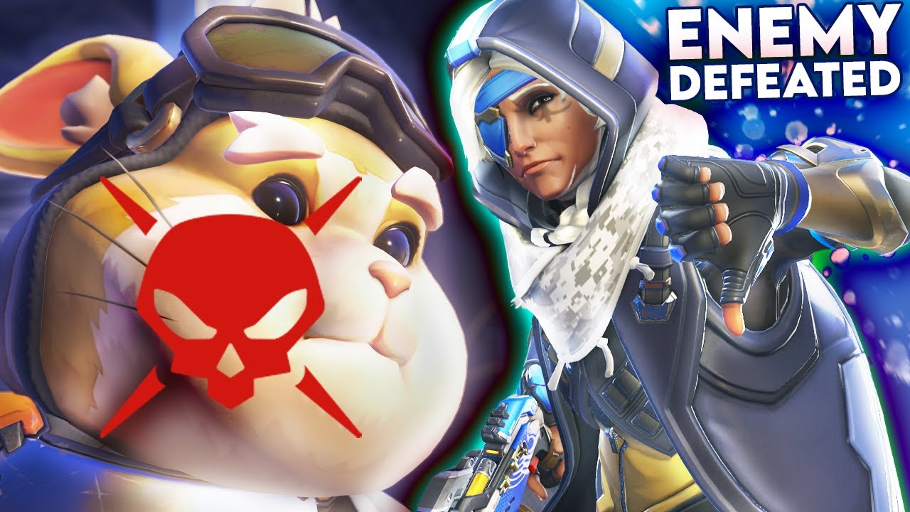 Defeating an Ana main GREATEST ENEMY w/ reactions #Overwatch2