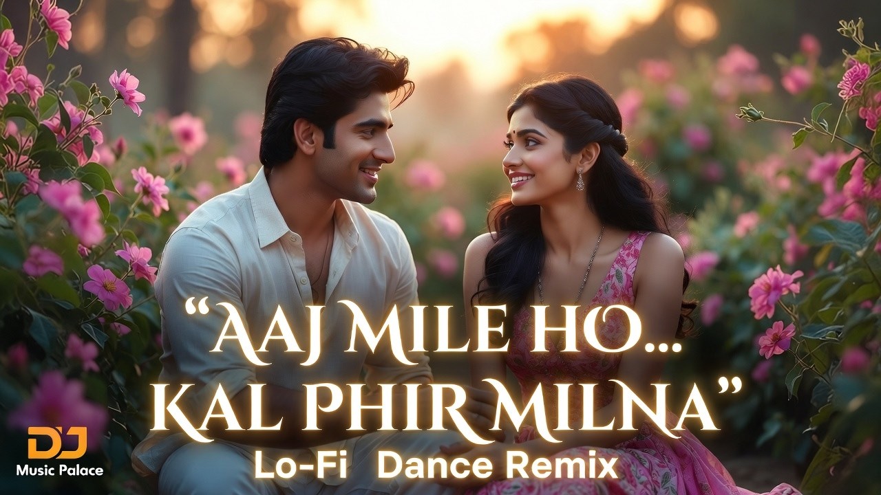 Aaj Mile Ho Kal Phir Milna ❤️ Romantic LoFi Dance Remix | Hindi Love Song  | DJ Music Palace