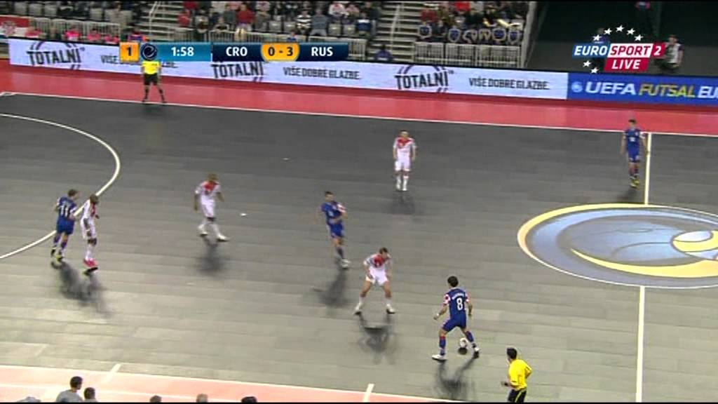 Futsal.Euro 2012. Semi-final Russia-Croatia