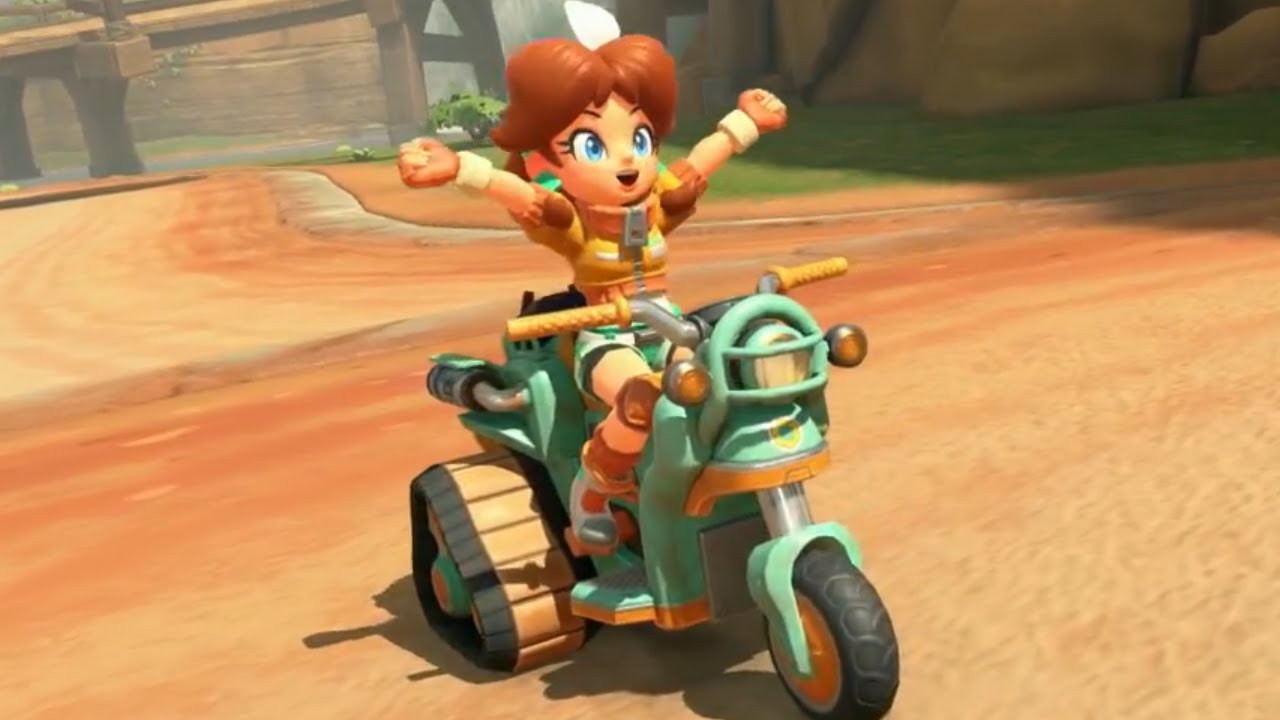 Mario Kart World - Free Roam - Faraway Oasis (All P Switches)