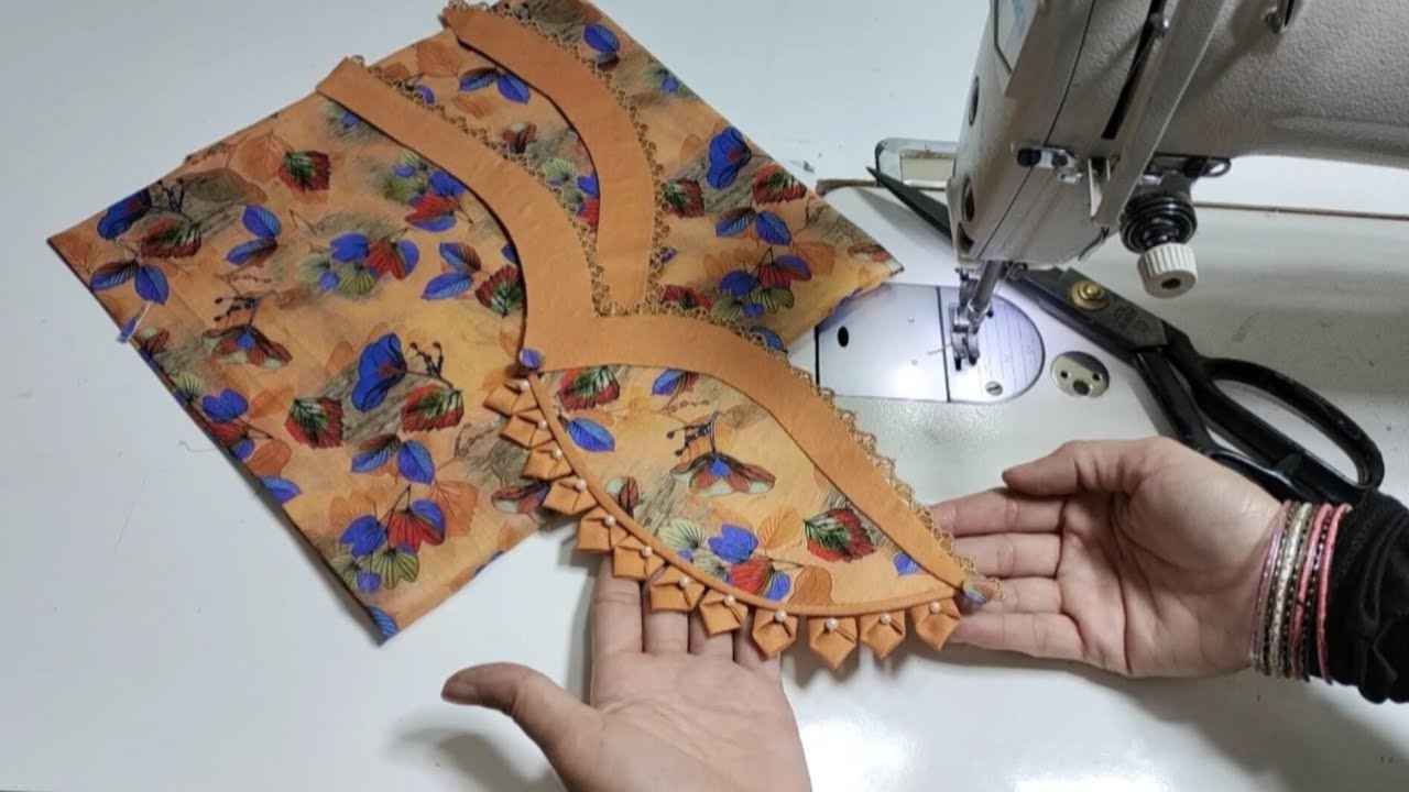 Popular & Stylish 😍 Neck Design 2025 | Pakistani Gala Design Cutting And Stitching