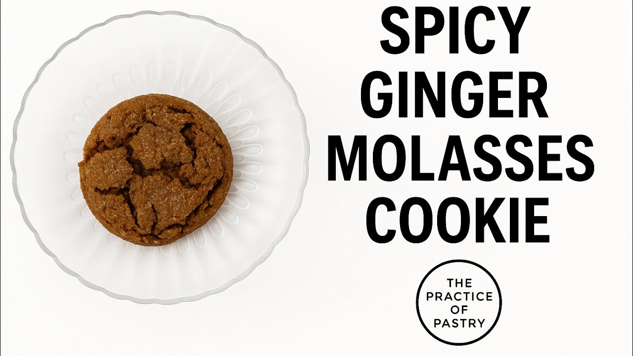 Ginger Molasses Cookies: Ingredient Function, Mixing Method, and Professional Baking Lecture