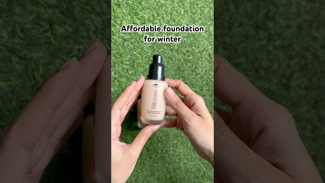 Best and affordable foundation for winter #foundation #makeupartist