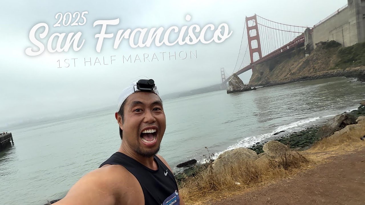 2025 San Francisco 1st Half Marathon 🌁 🏃🏻💨