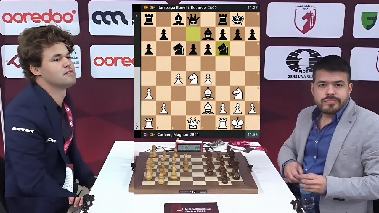 Rook vs Queen 🤔 | Magnus Carlsen vs Eduardo Iturrizaga