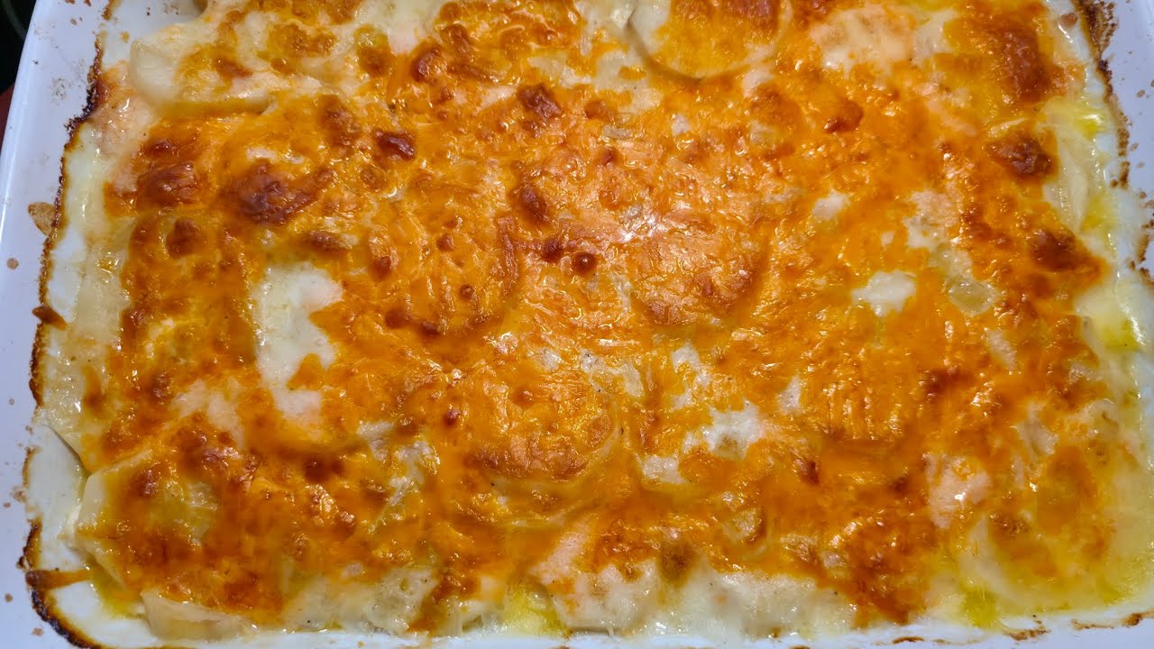 Запеканка из картофеля с сыром