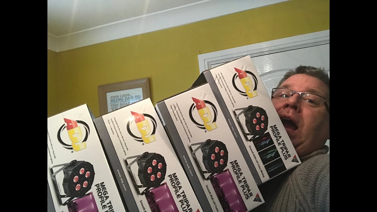 ADJ Mega Tripar Profile Plus Unboxing UK
