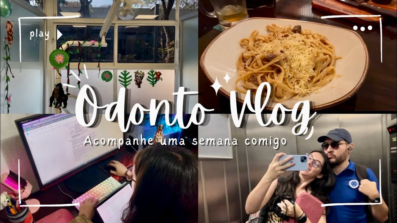 ODONTOVLOG : Rotina REAL de uma estudante de Odontologia 🦷📚/ Organização e Lazer