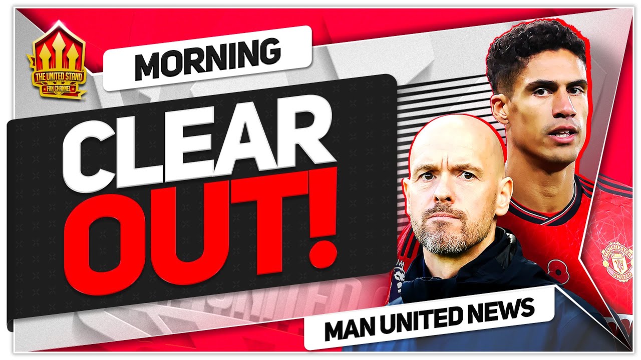 Shock EXITS! Ten Hag gets RUTHLESS! Man Utd News