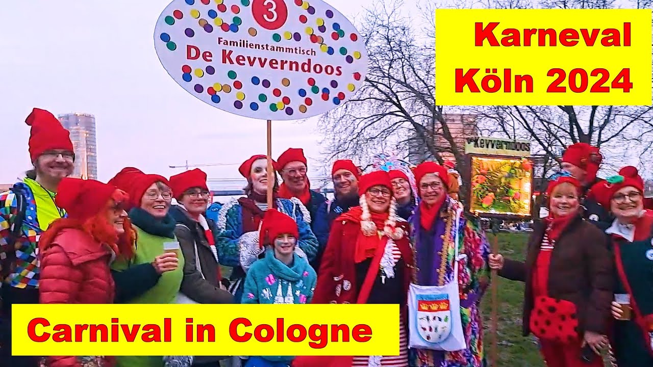 Karneval Freitag in Köln 2024
