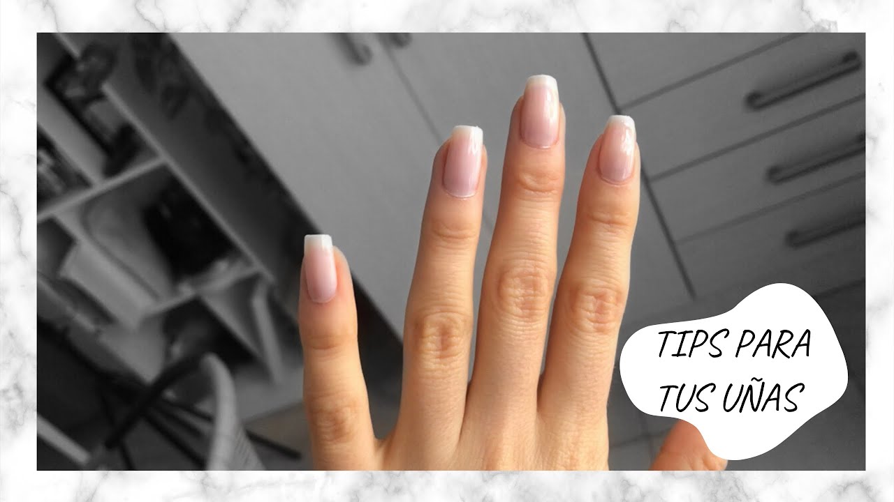 ¿CÓMO HAGO PARA TENER LAS UÑAS LARGAS, NATURALES Y LINDAS?
