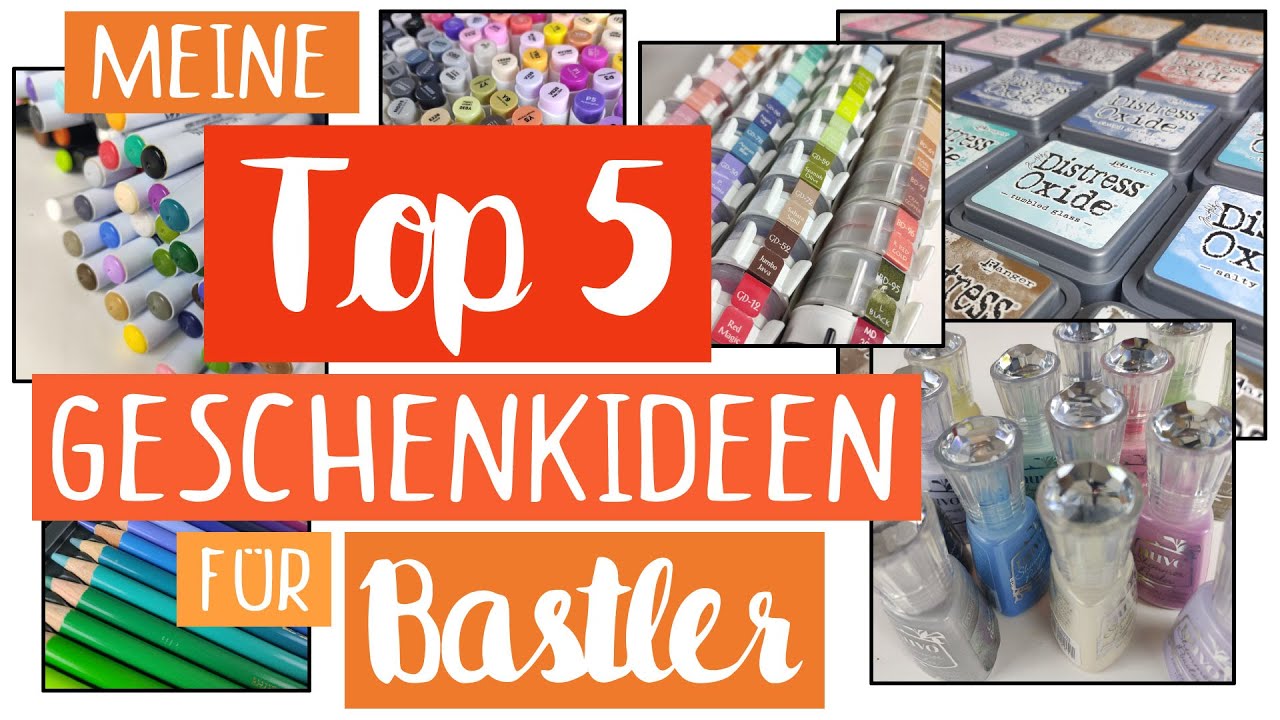Meine TOP 5 Geschenke f&uuml;r BASTLER | Geschenkideen f&uuml;r KREATIVE | DEUTSCH | Sammyfim