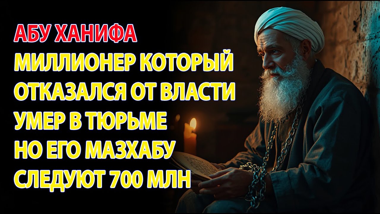 АБУ ХАНИФА: От торговца шёлком до узника халифа | История которая изменила ислам