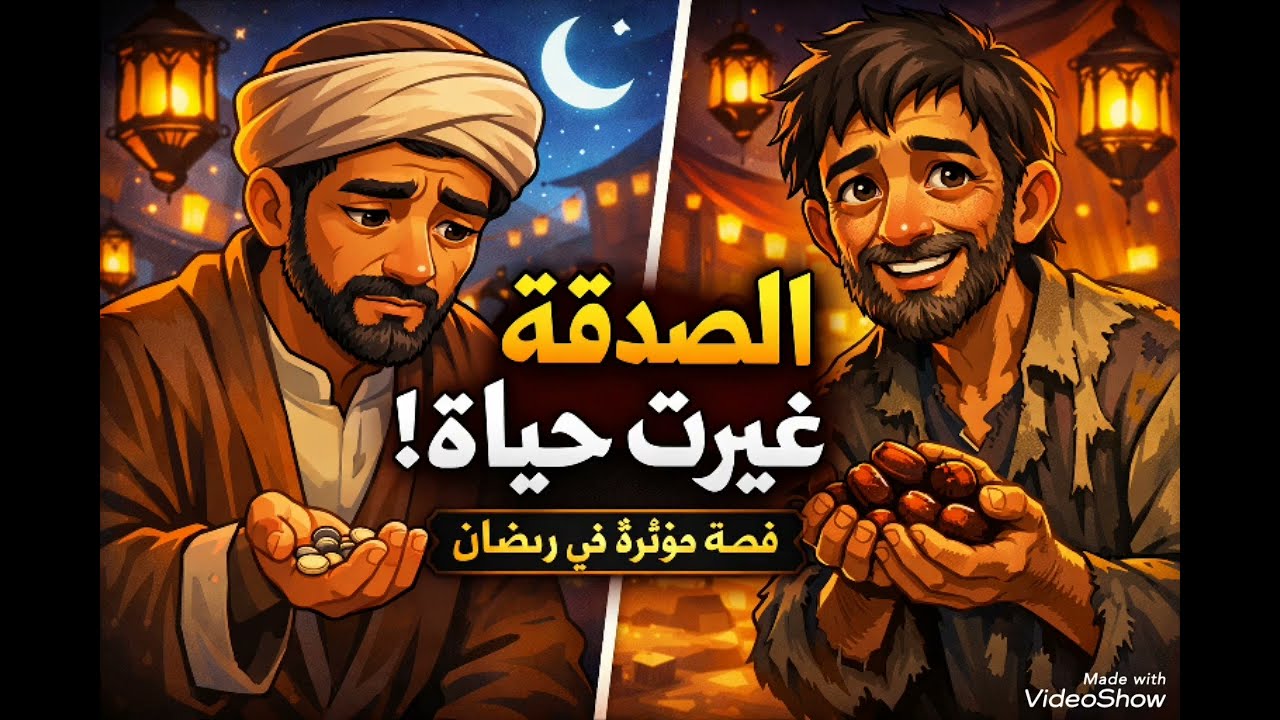 تصدق بكل ما يملك في رمضان… فانظر ماذا حدث له! 🌙✨ قصة مؤثرة جدًا#قصص_رمضان#قصة_مؤثرة#قصص_دينية