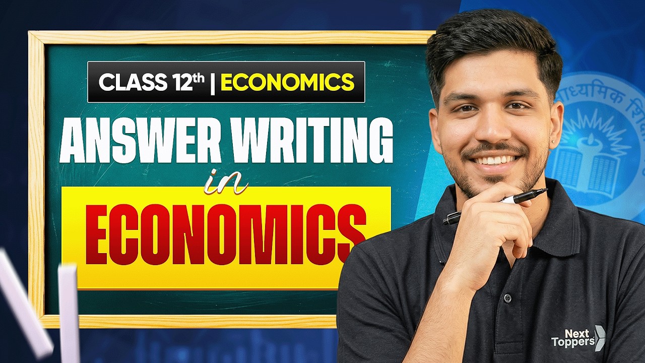 How to Write Perfect Answers in Economics | Class 12th Board Exam 2026