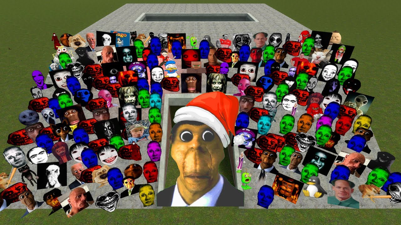 Full Nico Nextbots and Nextbots Vs Tower in the | Gmod