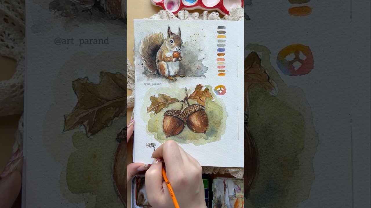 How to Make Brown Paint with Just 3 Colors! 