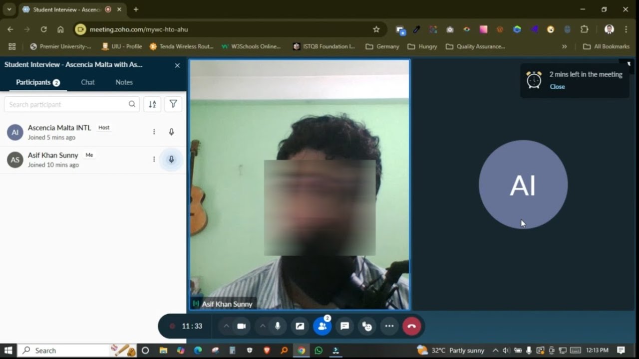 Ascencia Malta Student Interview