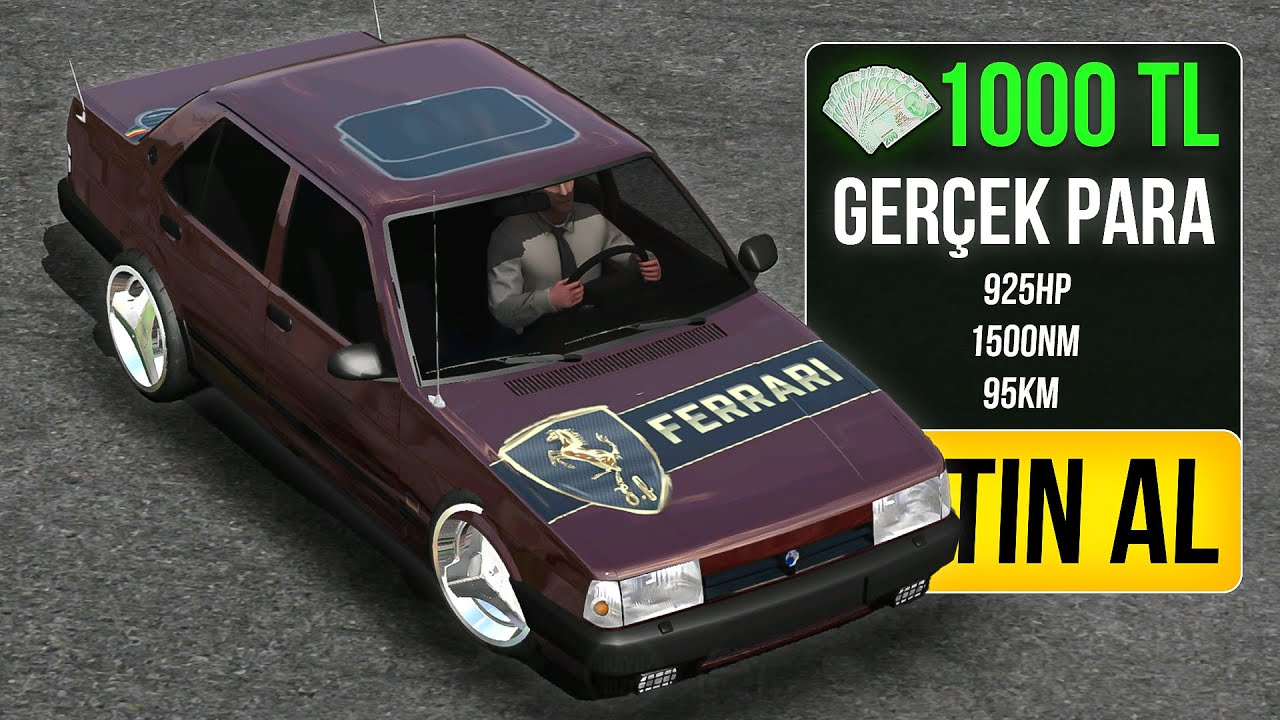 GERÇEK PARA ile NADİR ARABALAR SATIN ALDIM!! 1000TL | Car Parking Multiplayer