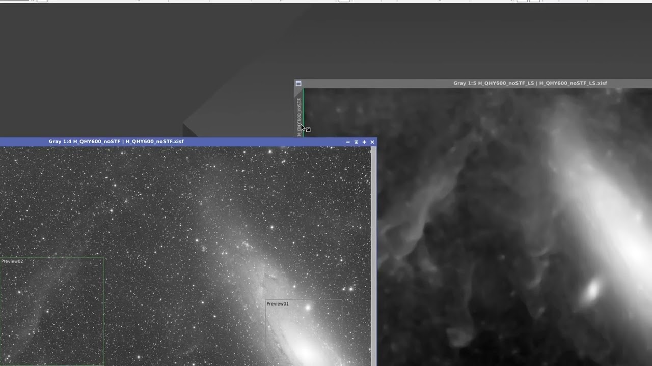 Введение в PixInsight — 07 ScreenTransferFunction (часть 2)