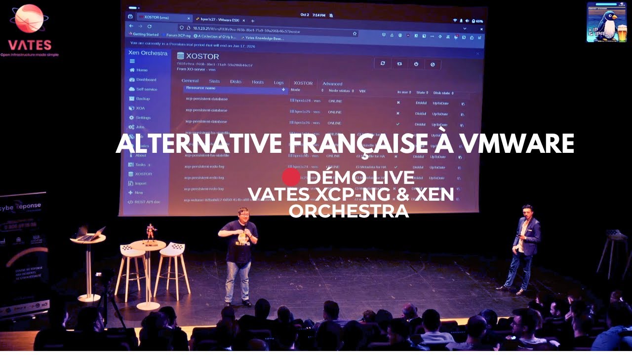 Démo live : l’alternative VMware souveraine et open source | Vates VMS x IP & IPAs par Castle IT