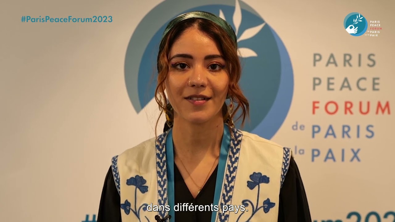 Heela Yoon, Founder & Director, Afghan Youth Ambassadors for Peace Org. | #ParisPeaceForum2023