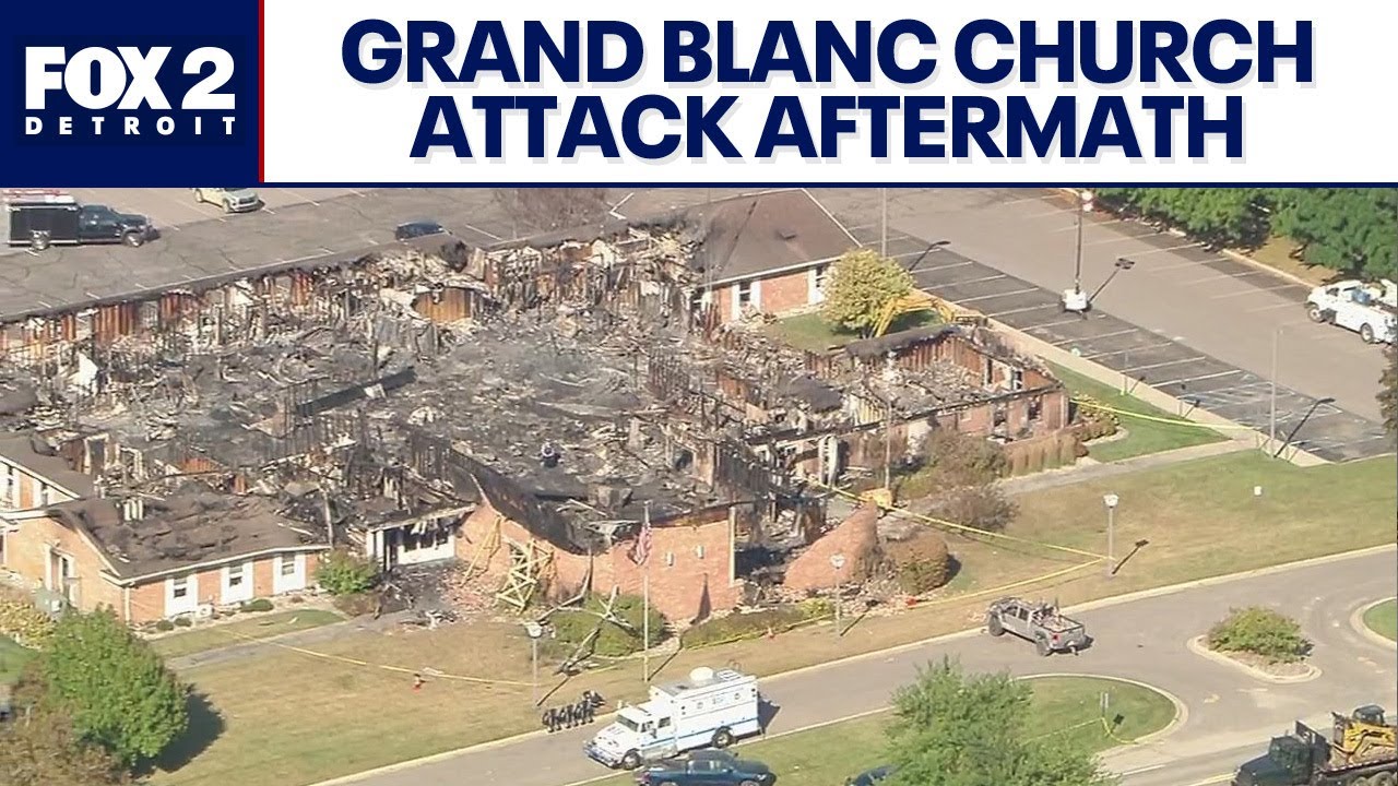 Michigan Church Shooting: LIVE over Grand Blanc