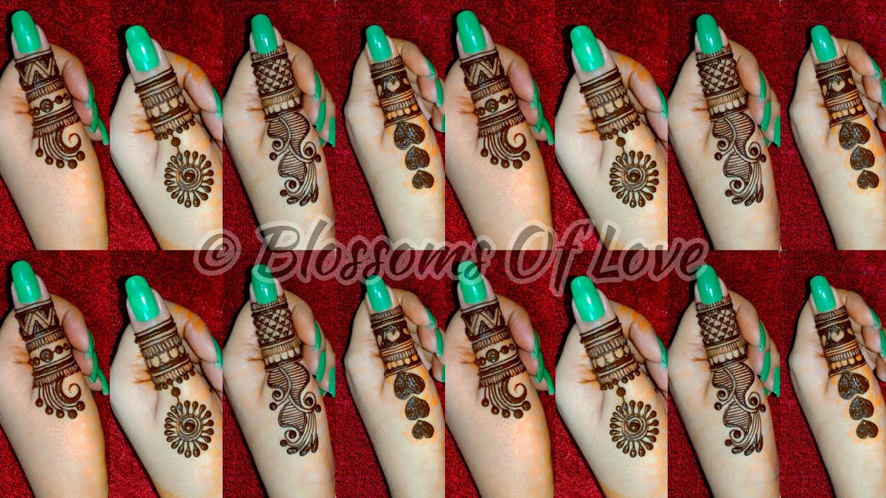ALL NEW STYLISH AND CUTE FINGER MEHNDI DESIGN | THUMB TATTOO MEHNDI DESIGN
