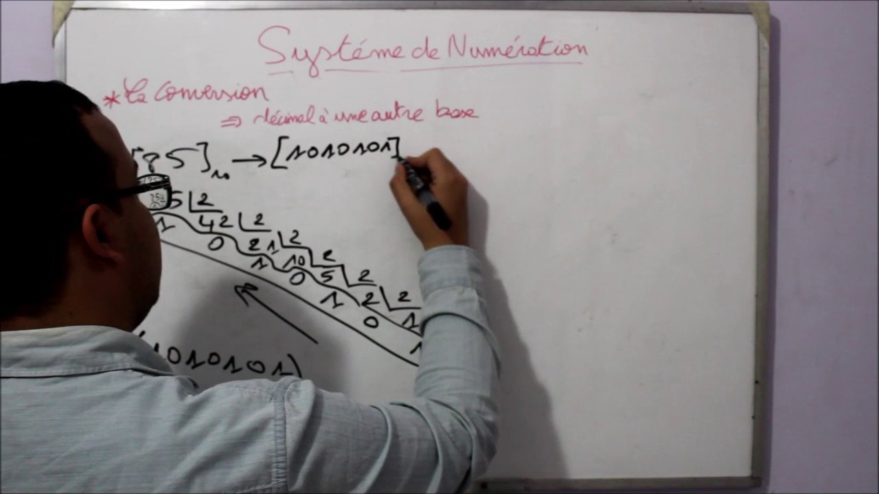 1# Math appliqué : système de numération - les bases - la conversion - base à  une autre base