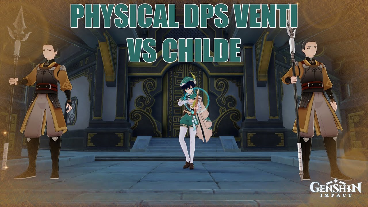 Physical DPS Venti vs Childe! Genshin Impact
