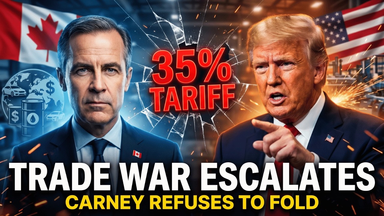 Trump Just Threatened Canada With 35% Tariffs - Then Carney Did This