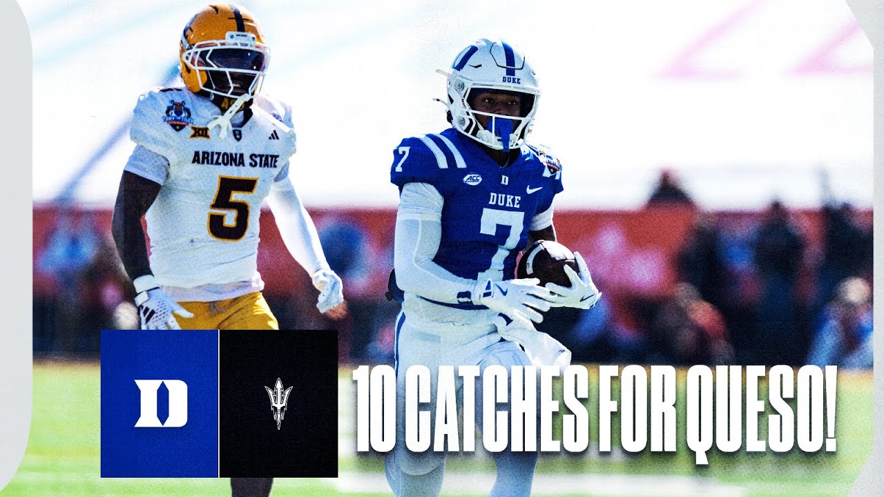 QUE'SEAN BROWN BREAKS OUT AGAINST ARIZONA STATE