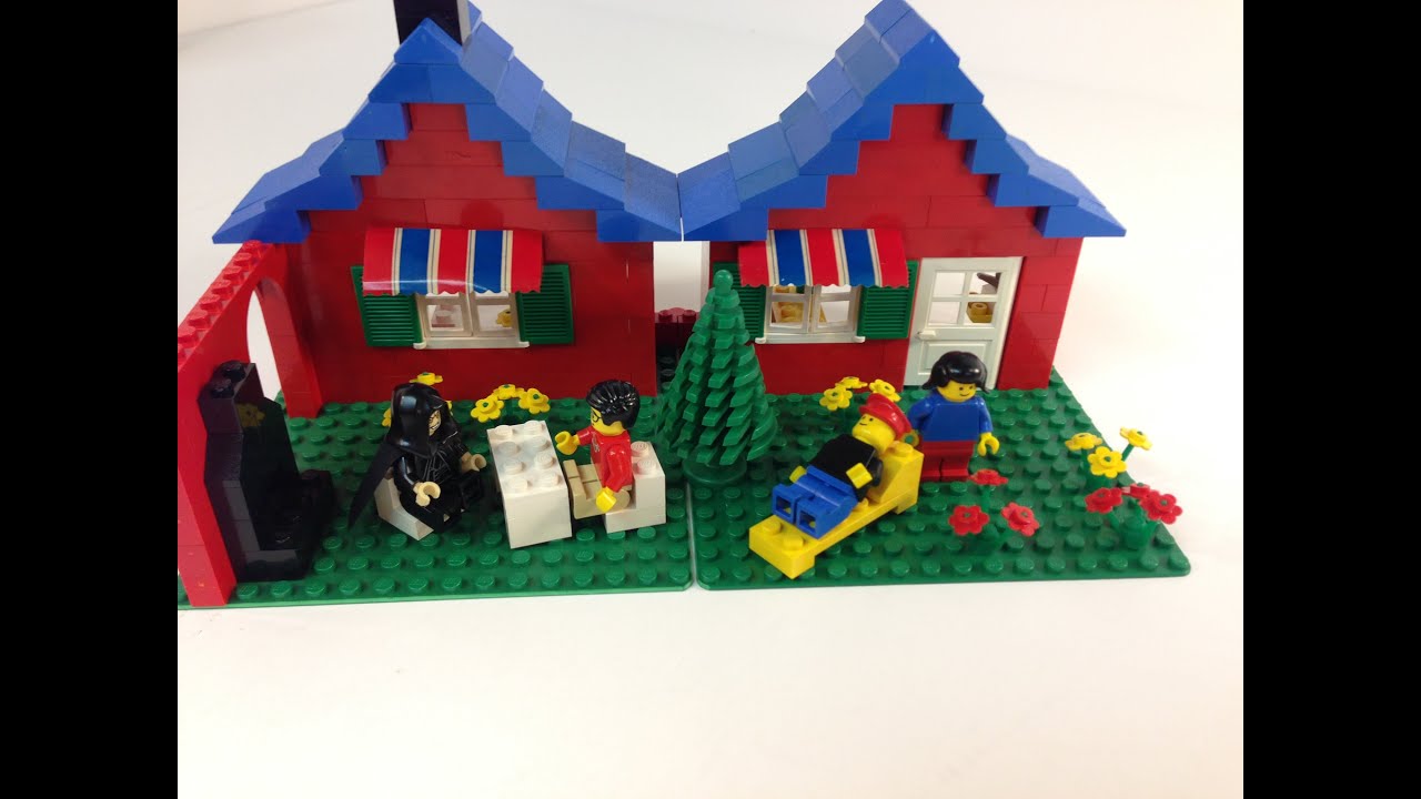 LEGO 376 Town House with Garden set from 1978! Vintage classic