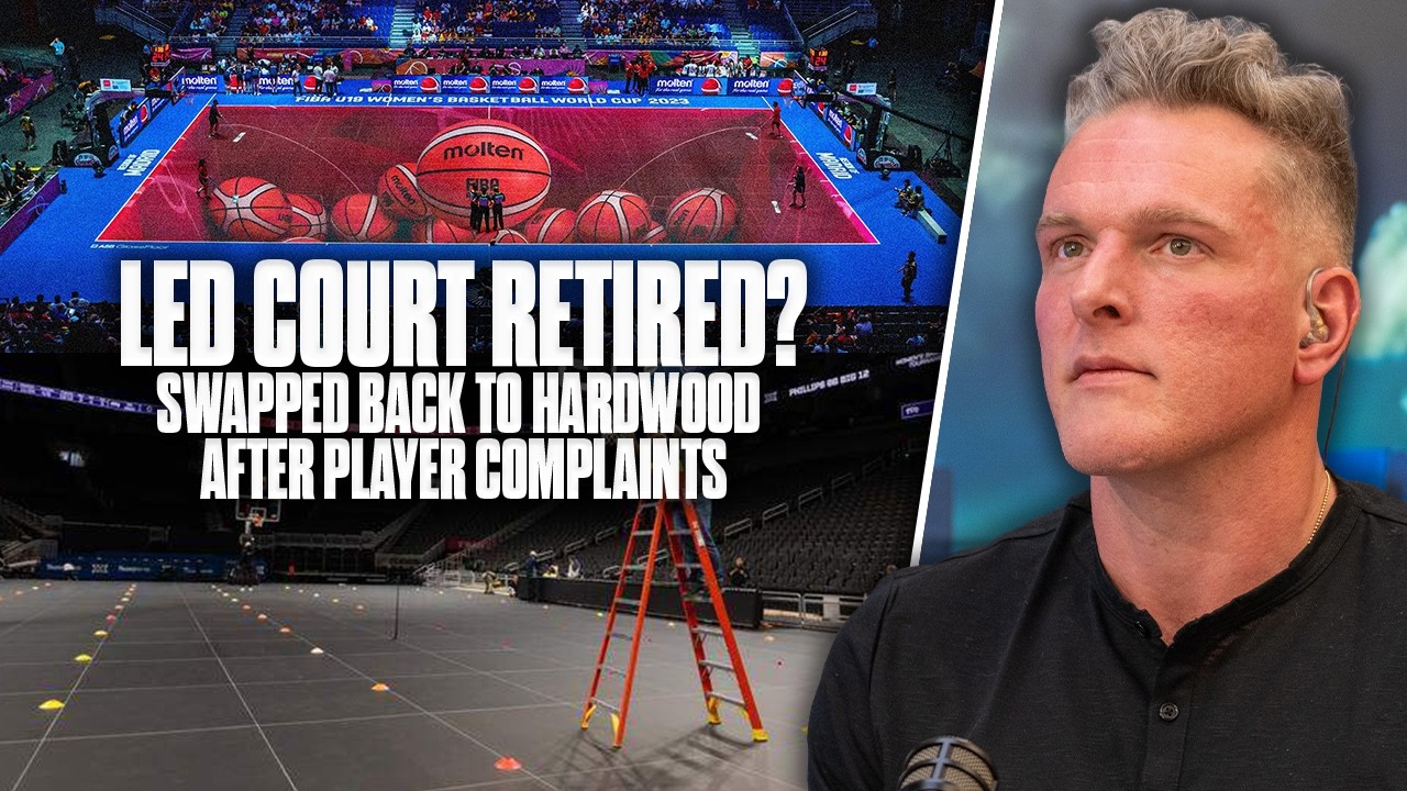 Big 12 Debuts Innovative LED Court, But Swap Back To Hardwood After Mixed Reviews | Pat McAfee Show
