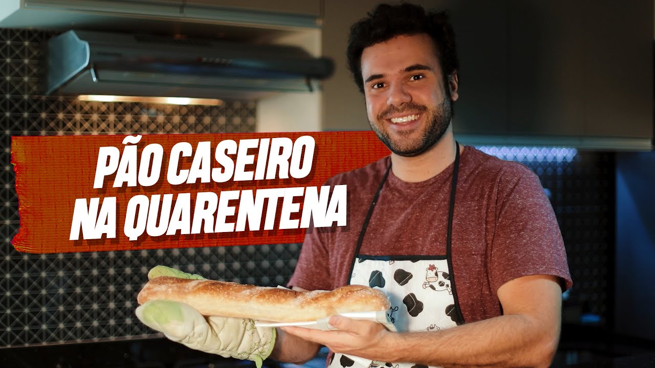 PÃO CASEIRO NA QUARENTENA | EMBRULHA PRA VIAGEM