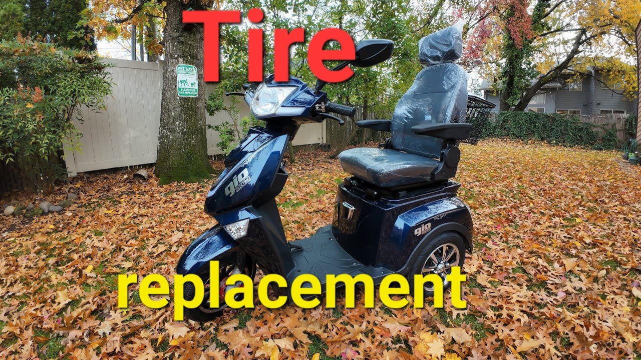 Gio mobility scooter tire replacement