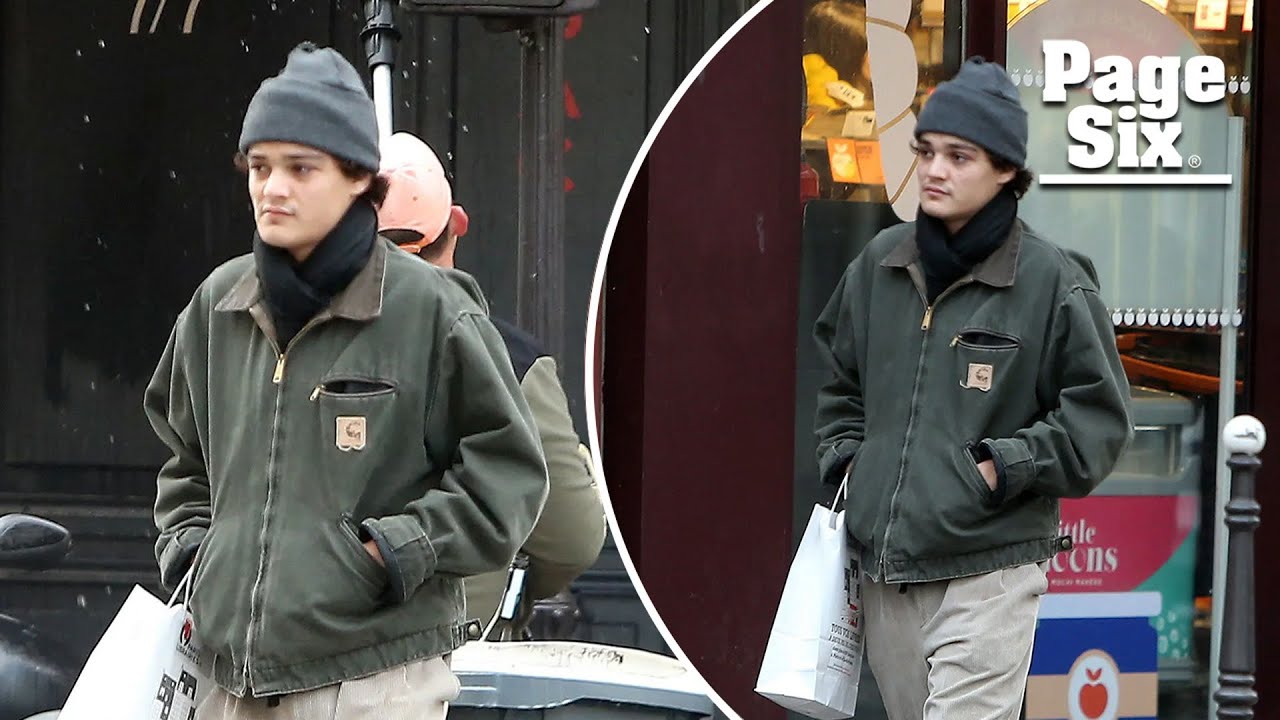 Johnny Depp&rsquo;s look-alike son Jack, 22, spotted out in Paris in rare sightings over the holidays