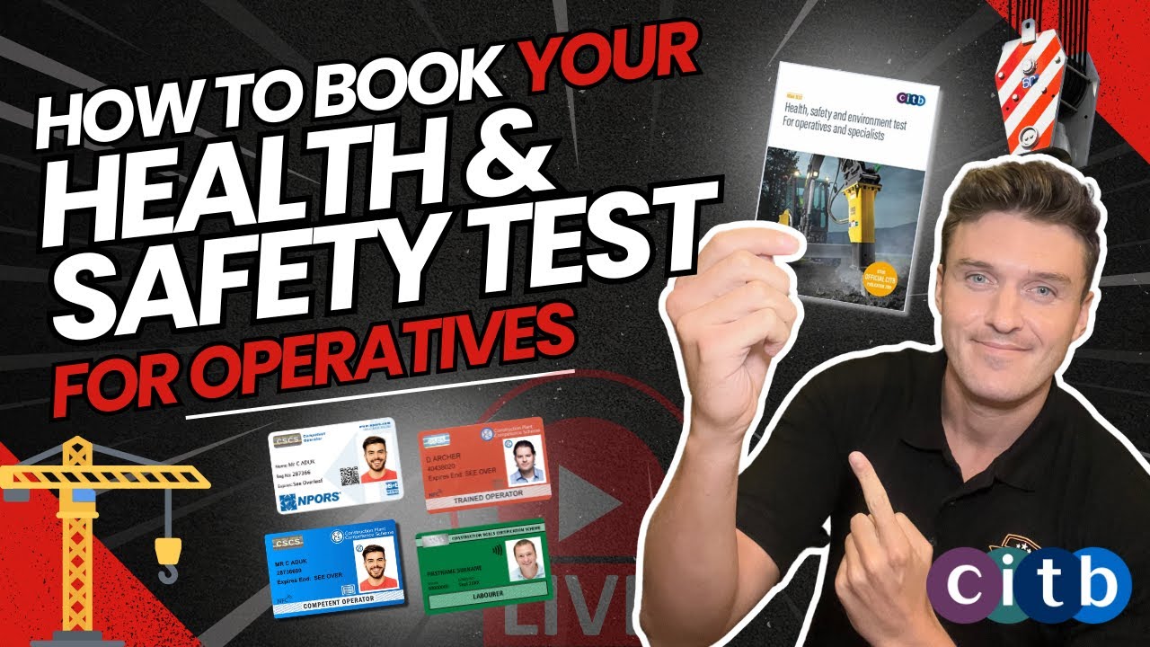 How To Book Your Health And Safety Operatives Test Step By Step