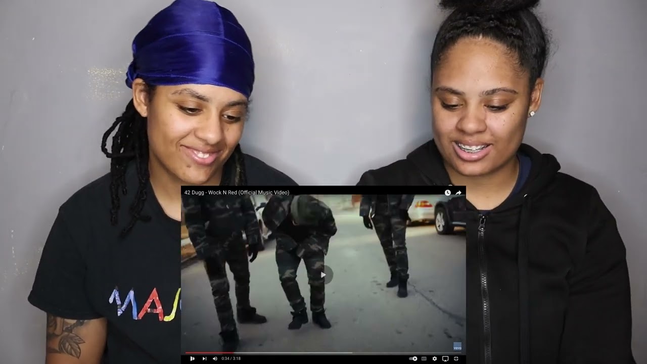 42 Dugg - Wock N Red (Official Music Video) REACTION VIDEO!!!