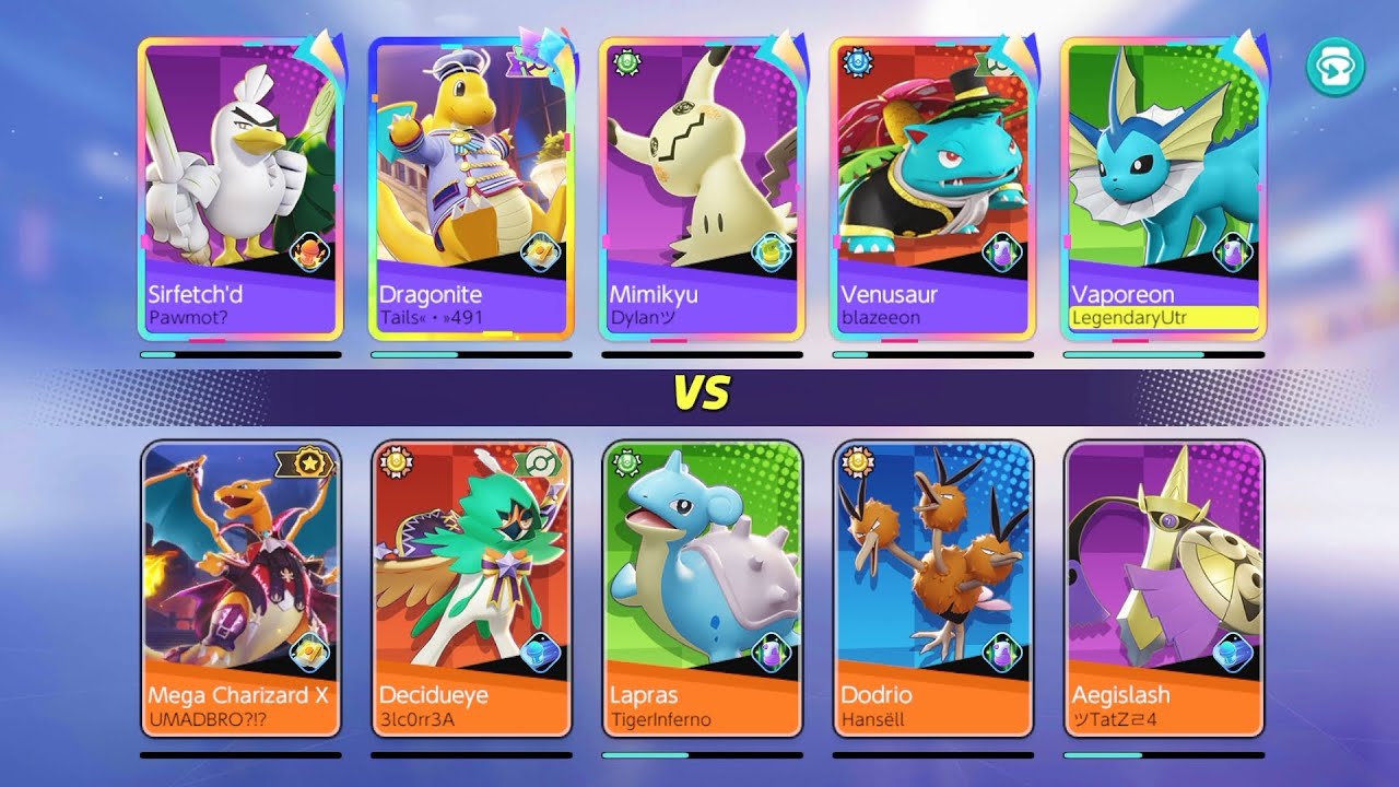 Hydro Pump Vaporeon gameplay | Pokémon Unite Contents