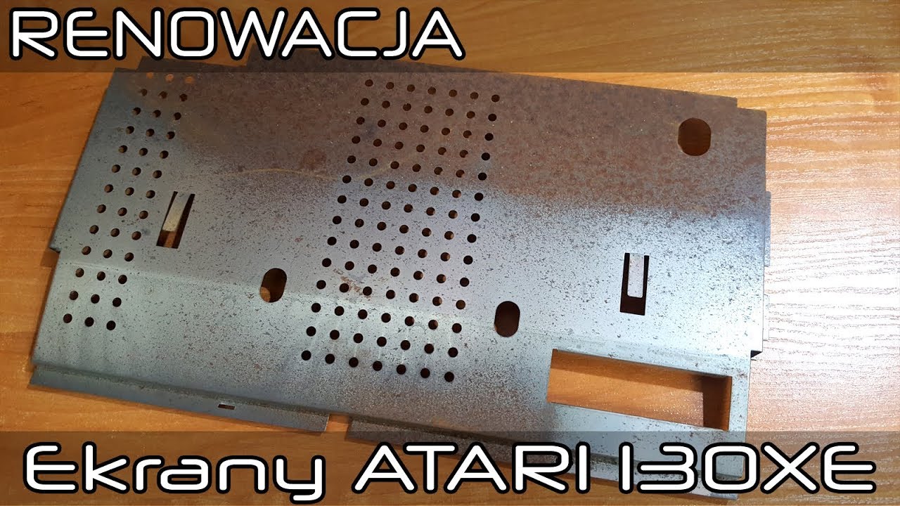 Renowacja - Ekrany Atari 130XE