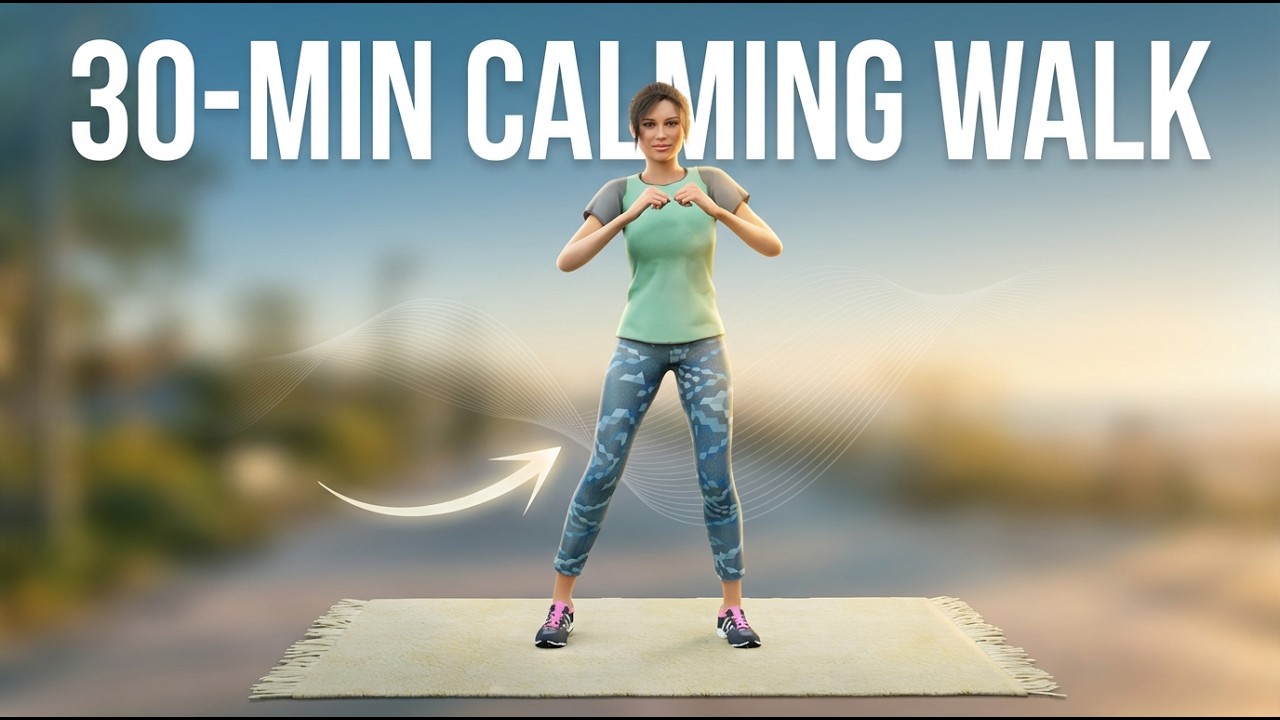 30-Min Calming Walk: Melt Stress & Boost Your Mood