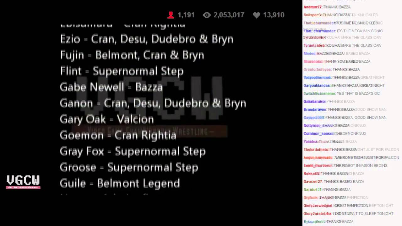 VGCW 2014-05-27 - 18 - Plot/Ending