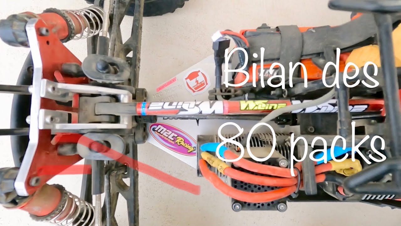 Bilan 80 packs Arrma Kraton Exb Montage châssis M2C
