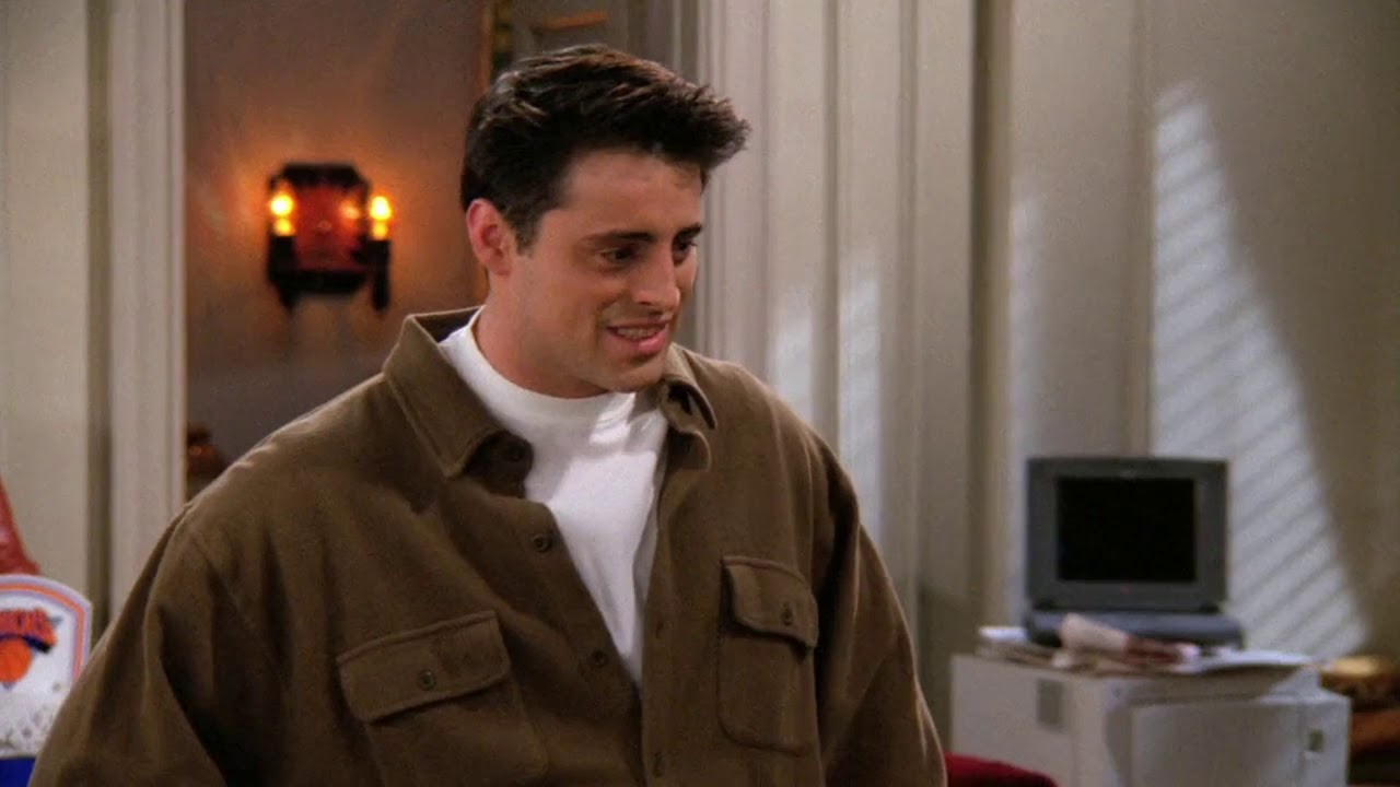 logoless hot joey tribbiani scenes