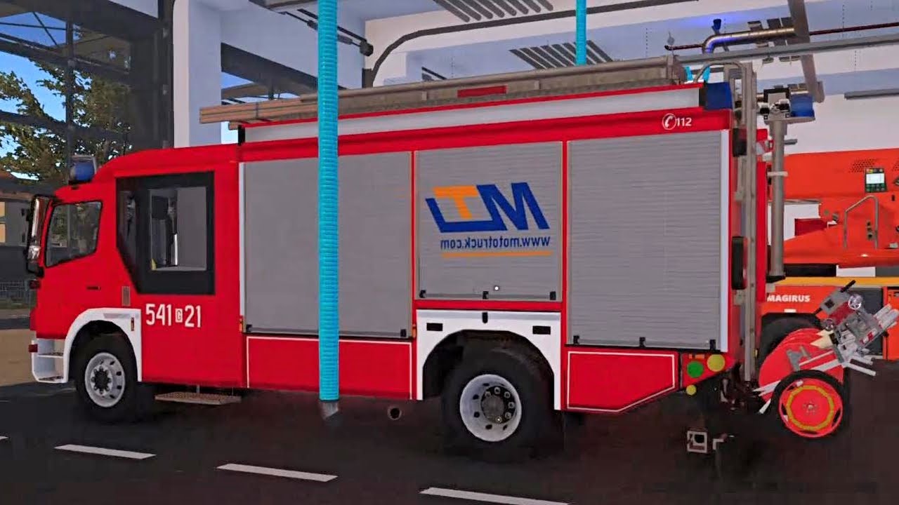 Garbage Shelter Fire in 112 Emergency Call - Tczew Polish Mod V2 !
