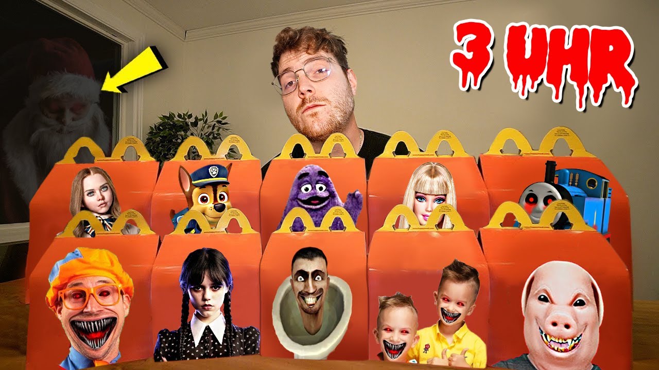 НЕ ЗАКАЗЫВАЙТЕ ВСЕ HAPPY MEALS (SPRUNKI, PAW PATROL, SQUID GAME, SLIDE EATER, SUBWAY SURFERS...)