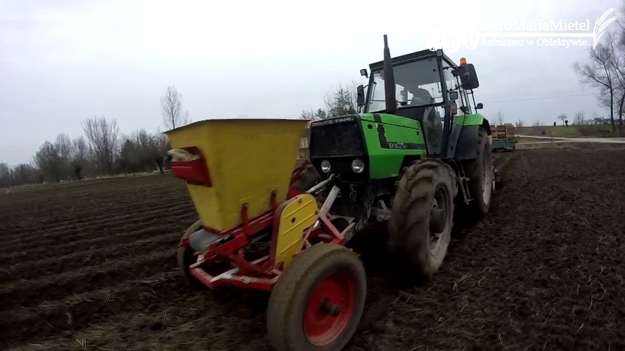 Sadzenie ziemniaków 2017 ☆ Spring 2017 ☆ DEUTZ-FAHR DX3.70 & VICON ㋡ AgroMafiaMietel