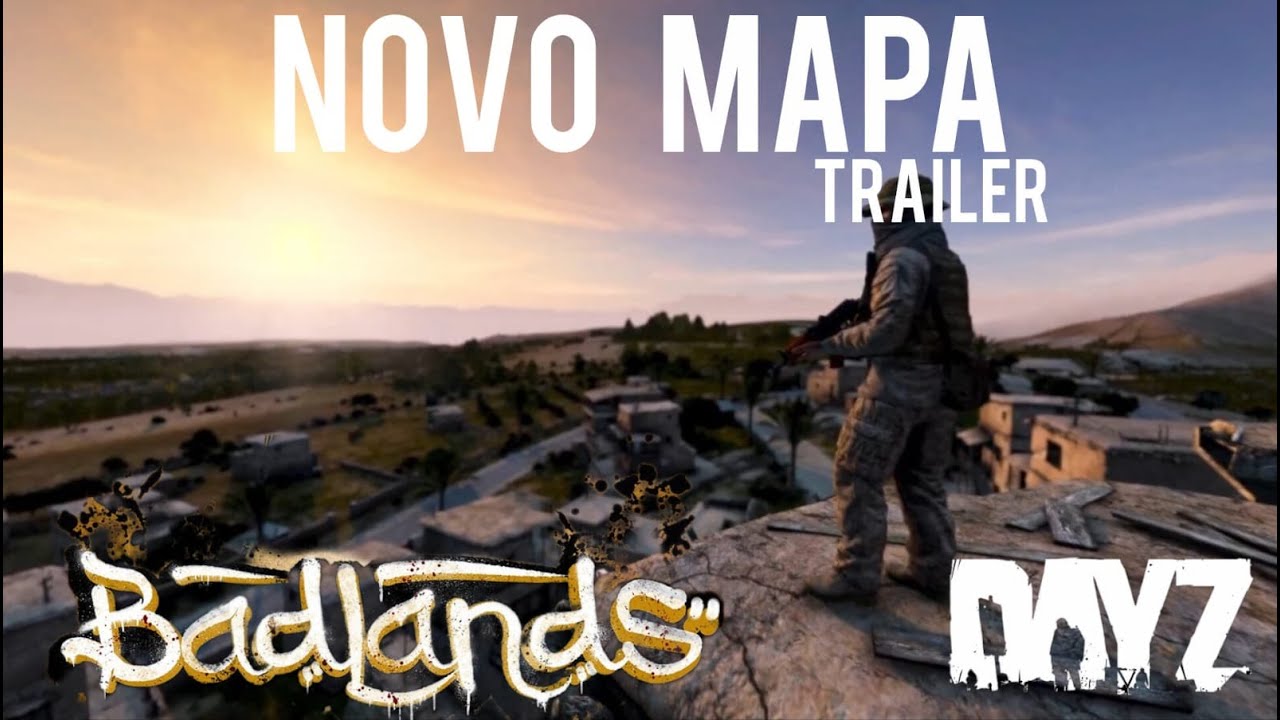 DAYZ - NOVO MAPA, NOVOS ITENS MAPA BADLANDS NASDARA