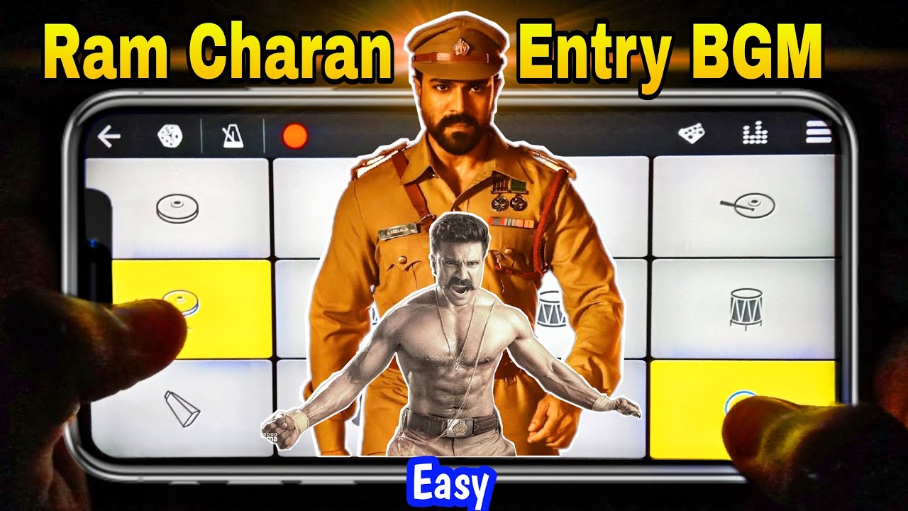 RRR : Ram Charan Entry BGM Cover | Walkband App | Ram Charan , NTR | simply piano SB GALAXY